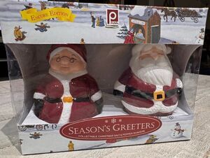 Publix Christmas Encore Edition Salt & Pepper Shakers New in Box Collectable